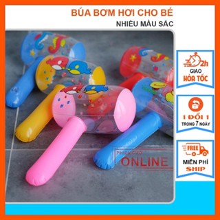 Búa Bơm Hơi Có Chuông Bóp Kêu, Búa Đồ Chơi 26cm