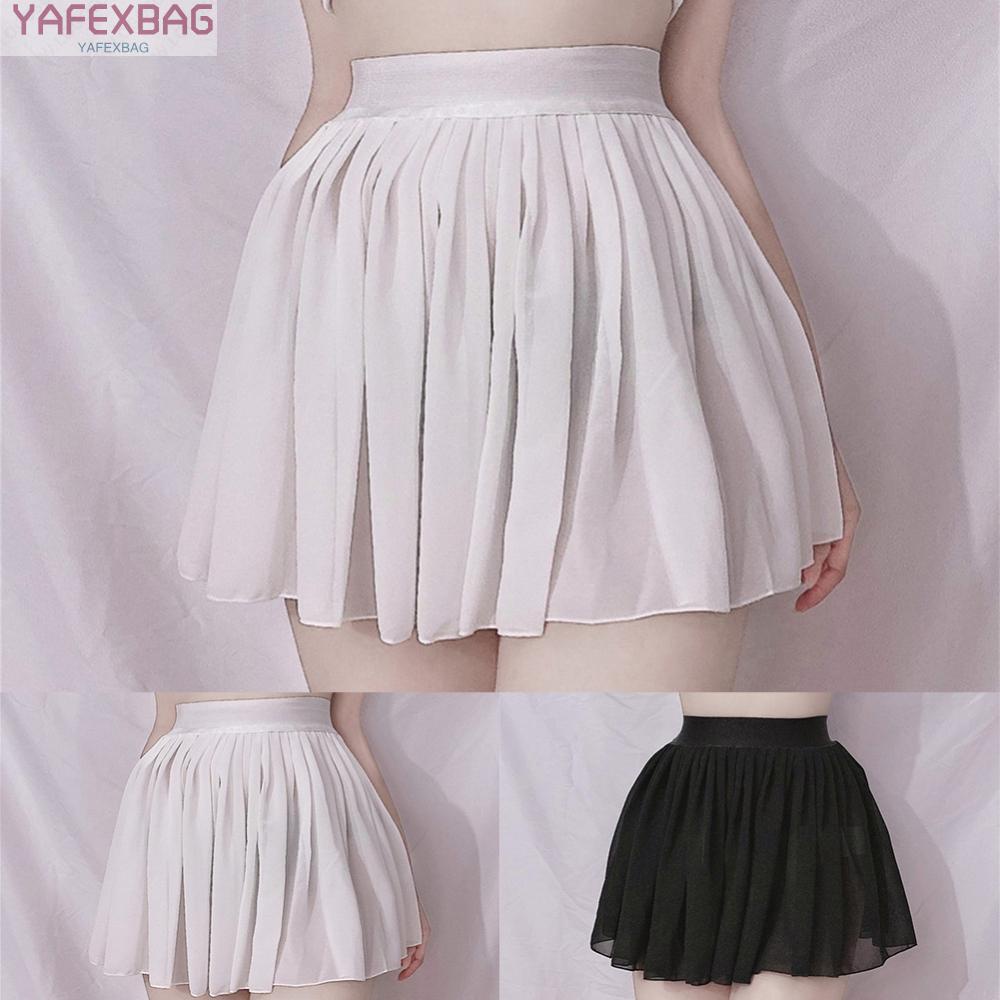 Chân Váy Chữ A Lưng Cao Xếp Ly Thời Trang Cho Nữ