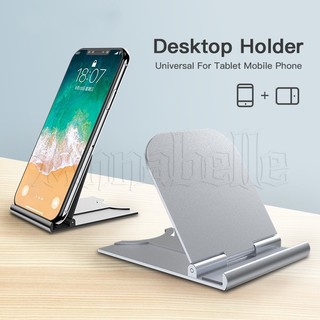 Giá đỡ điện thoại / máy tính bảng mini bằng nhựa abs để bàn tiện dụng