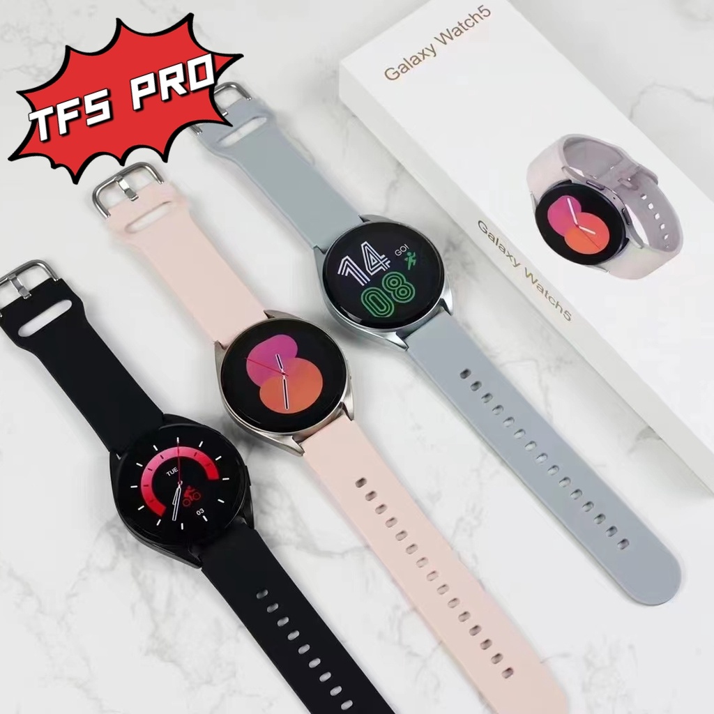 Đồng Hồ Thông Minh TF5PRO Bluetooth Màn Hình Tròn Lớn Đo Nhịp Tim Đa Năng