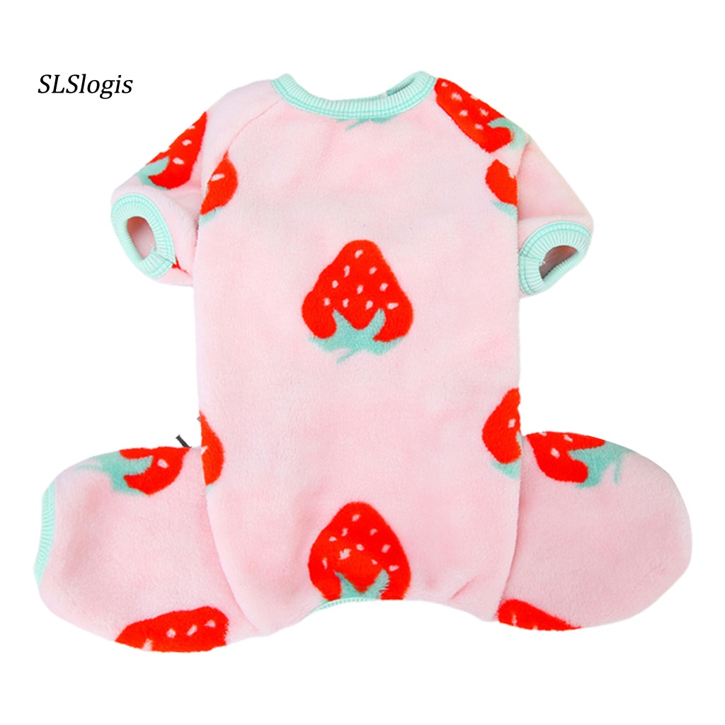 Quần Áo Cho Thú Cưng Có Bốn Legging Bằng Vải Teddy