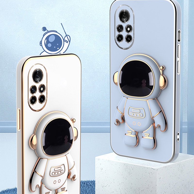 Ốp Điện Thoại Silicone Mềm Đế Đứng In Hình Phi Hành Gia Cho OPPO Reno 10 Pro Plus 5G