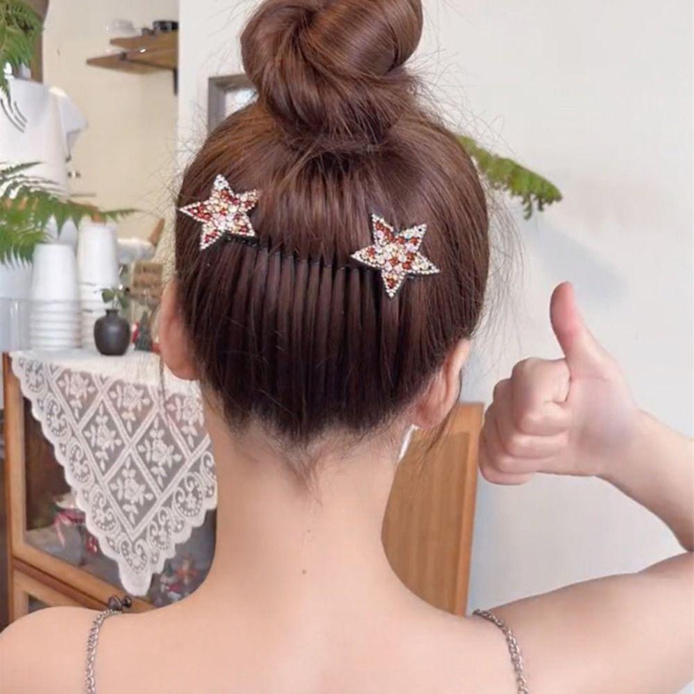 Lược Chải Tóc Hình Chữ U / Ngôi Sao / Nơ Tạo Kiểu Tóc Thời Trang Cho Bé Back2Lilife