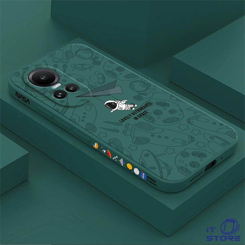 Ốp Điện Thoại Cho OPPO Reno 10 5G Reno 10Pro 5G Silicone bảo vệ tay áo mềm cho phi hành gia OPPO Reno10 5G Reno 10Pro 5G 2C-TKR