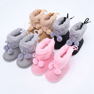Giày Boot Mềm Chống Trượt Cho Bé Tập Đi Walkers