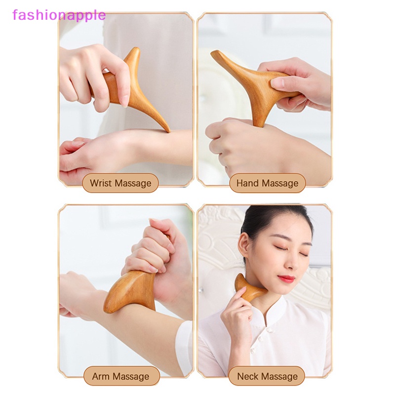 Thời Trang Dụng Cụ Mát Xa gua Bằng Gỗ Chuyên Nghiệp