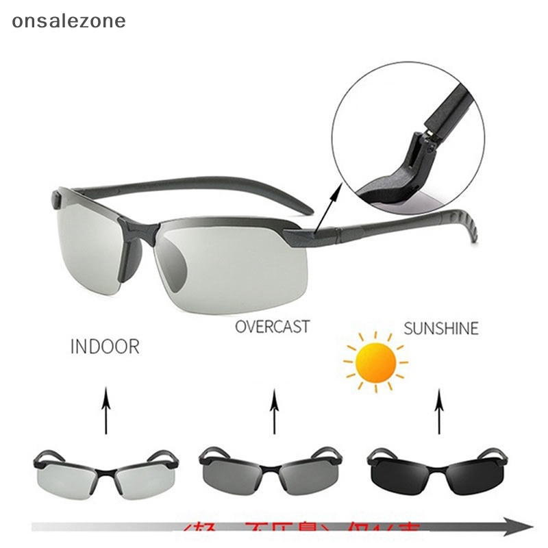 Onsale kính râm phân cực uv 400 kính lái xe cho nam kính nhìn ban đêm mới