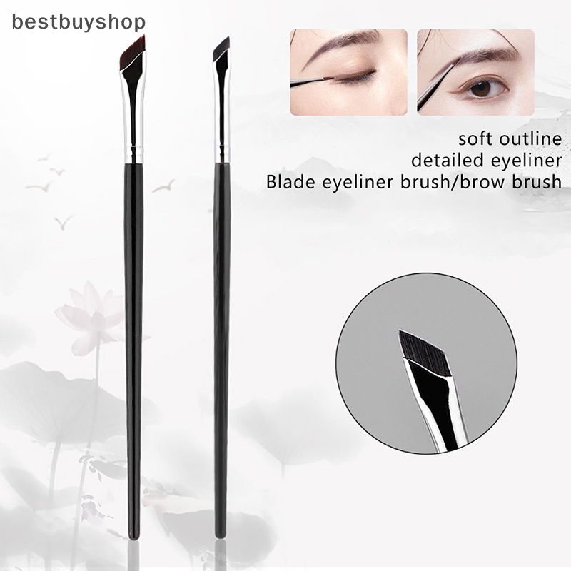 Best shop upgrade blade eyeliner brush ultra thin fine angle flat eyebrow brush under new