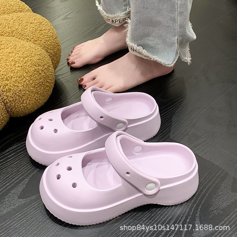 HHH Dép sandal nữ Hở Ngón Đế Dày Có Quai Cài 2023NEW Mùa hè Kiểu Dáng Thời Trang