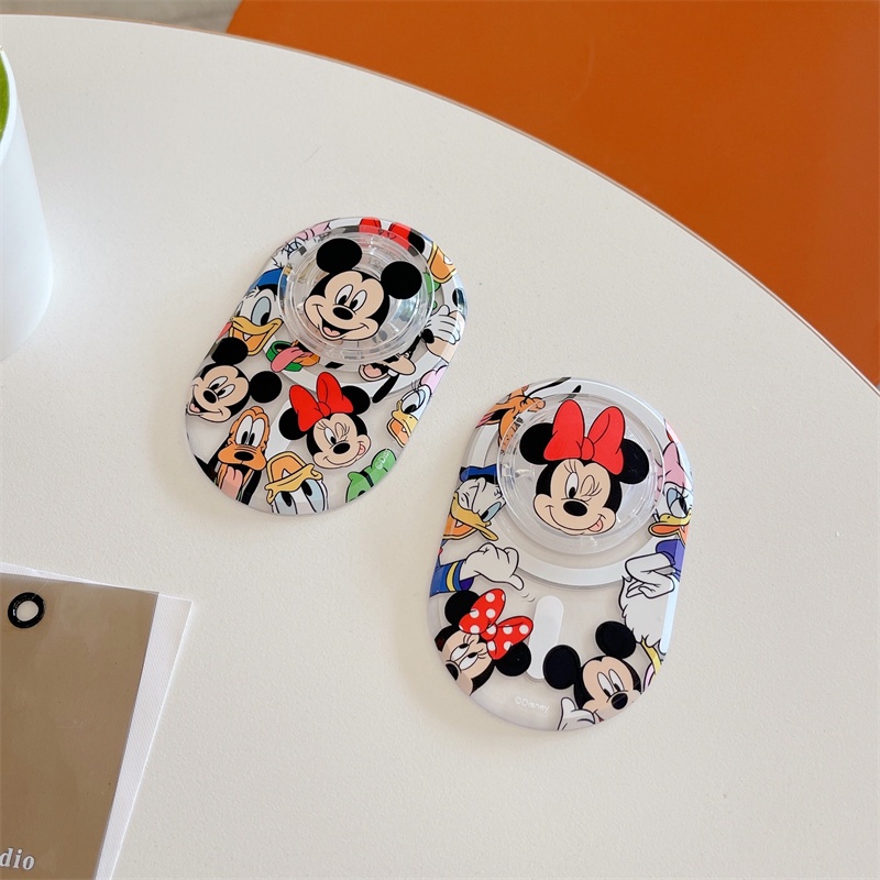 Ốp Điện Thoại Có Vòng Đỡ Nam Châm Hình Chuột Mickey Cho iPhone 14 13 11 12 Pro Max Plus Huawei Samsung