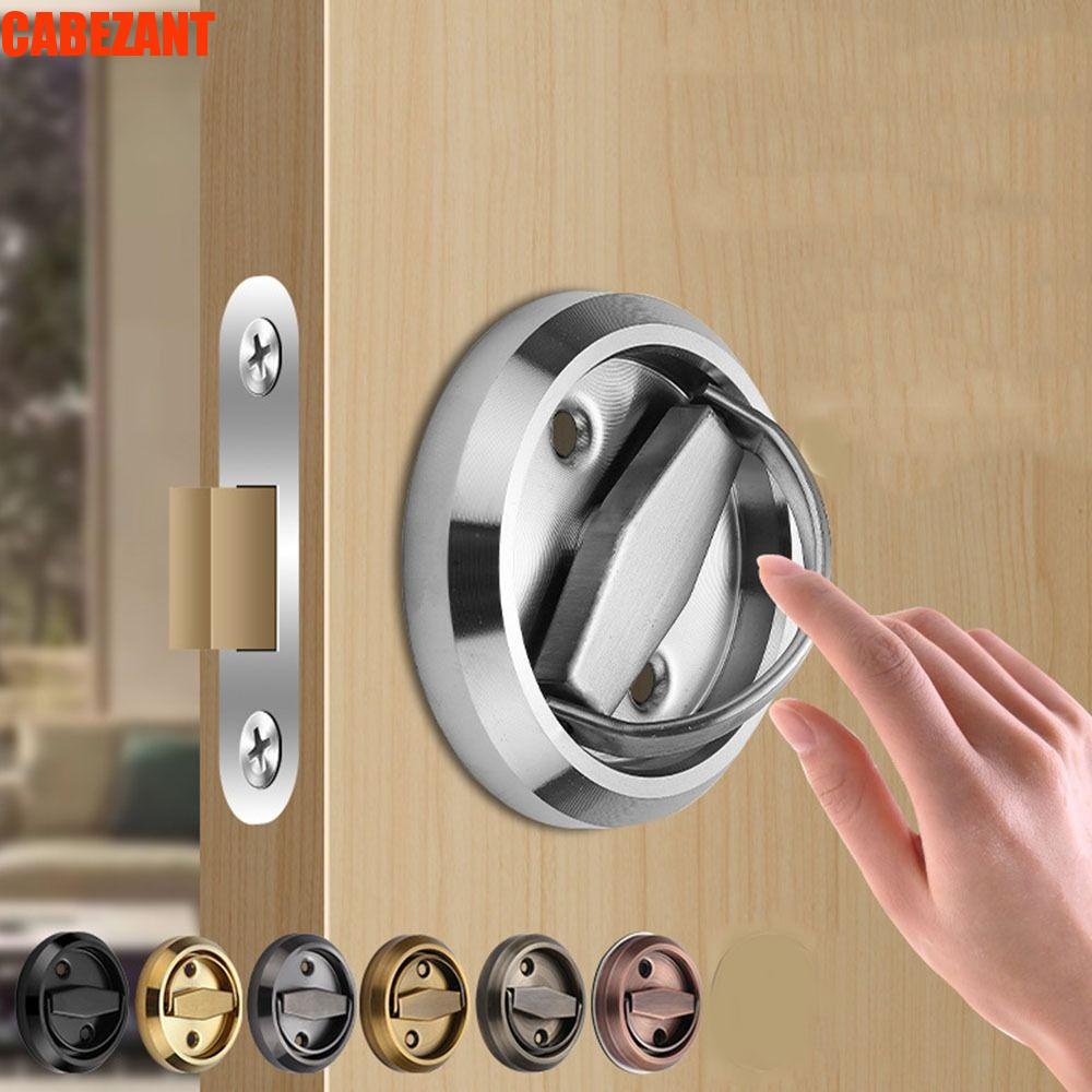 Chốt Khóa Tay Nắm Cửa / Ngăn Kéo Tủ Bằng Thép Không Gỉ Tiện Dụng