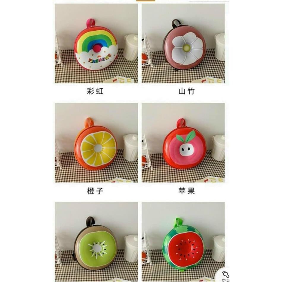 Balo Trứng FREESHIP Balo Trứng Hình Hoa Quả Siêu Xinh Cho Bé