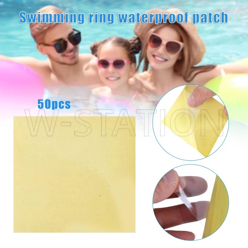 Set 1 / 5 Băng Keo PVC Trong Suốt Tự Dính Sửa Chữa Phao Bơi / Lều Trại Tiện Dụng