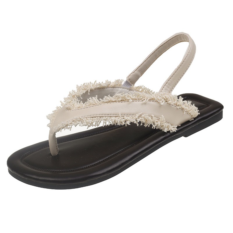 Xăng đan La Mã Mũi Tròn Dây Chéo Thời Trang Nữ Cổ Điển 02678