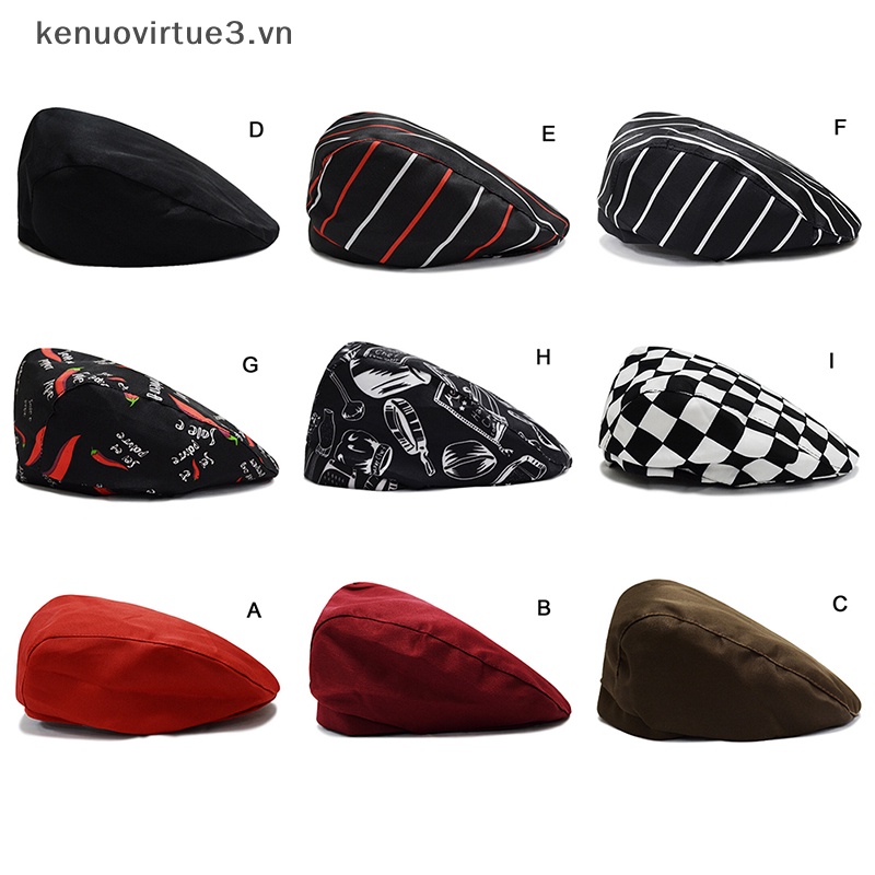 Mũ Beret Cotton Màu Trơn Thời Trang Cho Nam Giới