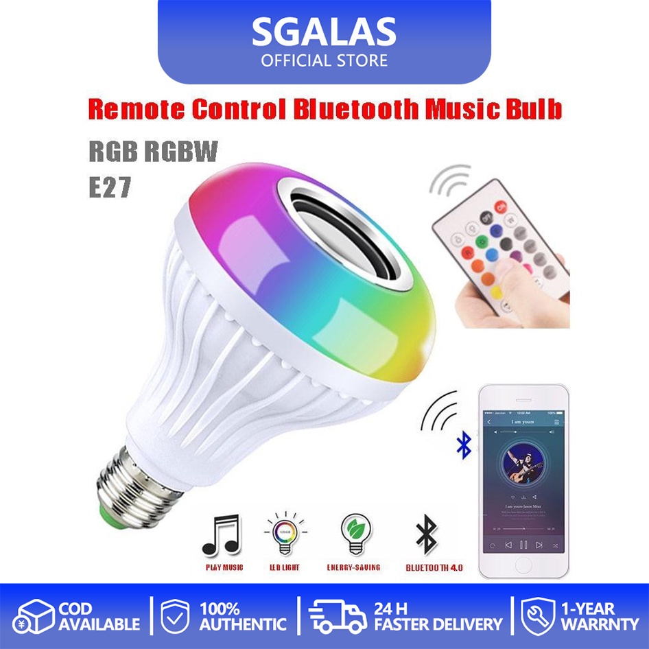 Loa Bluetooth thông minh SGALAS có đèn LED và chức năng âm thanh