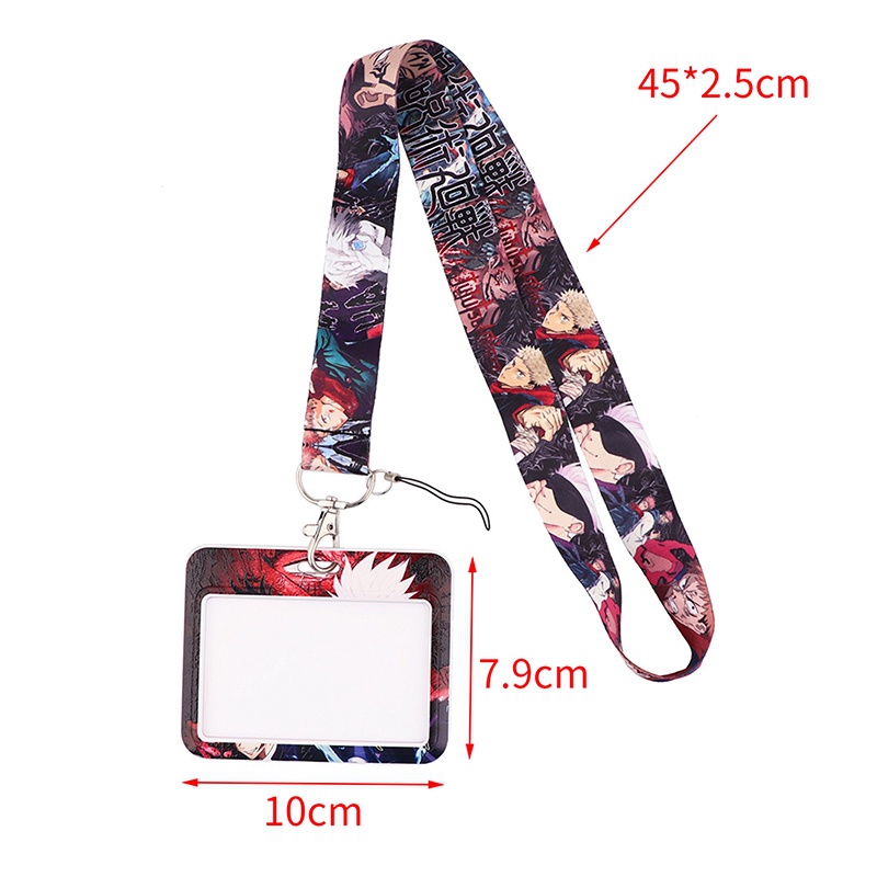 Bao Đựng Thẻ Họa Tiết anime jujutsu kaisen Có Dây Đeo