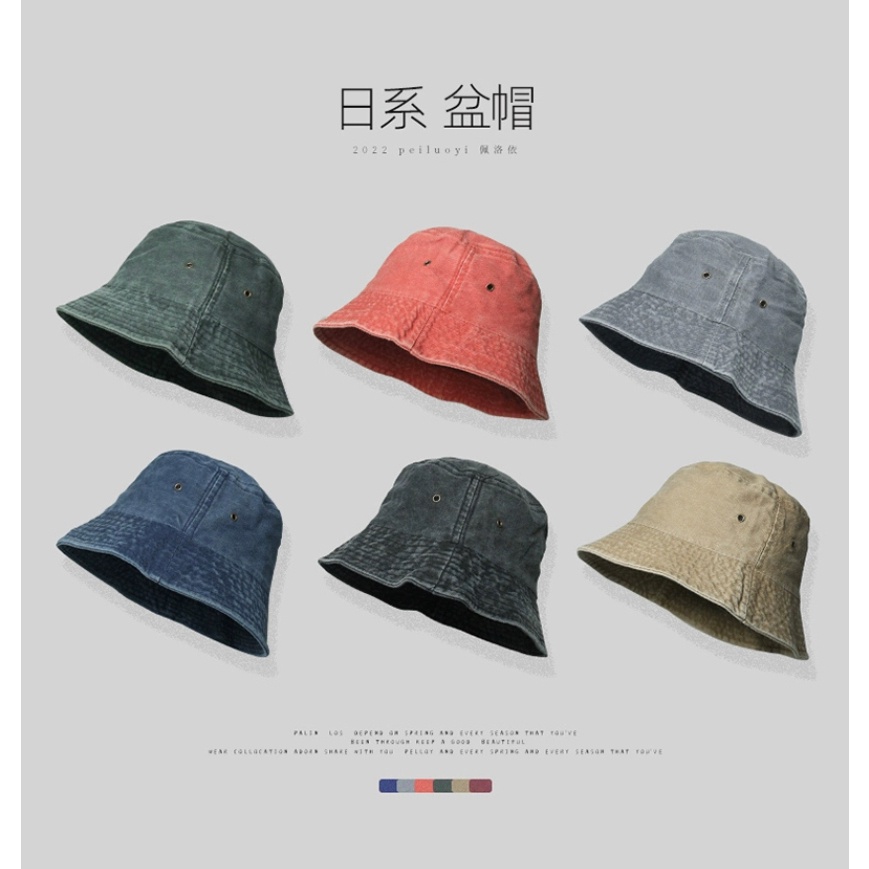Mũ Bucket Chất Liệu Denim Mỏng Thời Trang Mùa Hè Hàn Quốc