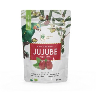 Táo đỏ hữu cơ Organic Life Dried Jujube 500g