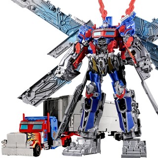 Đồ chơi mô hình robot biến hình cao cấp Transformers/ Optimus, người máy biến hình lắp ráp thông minh