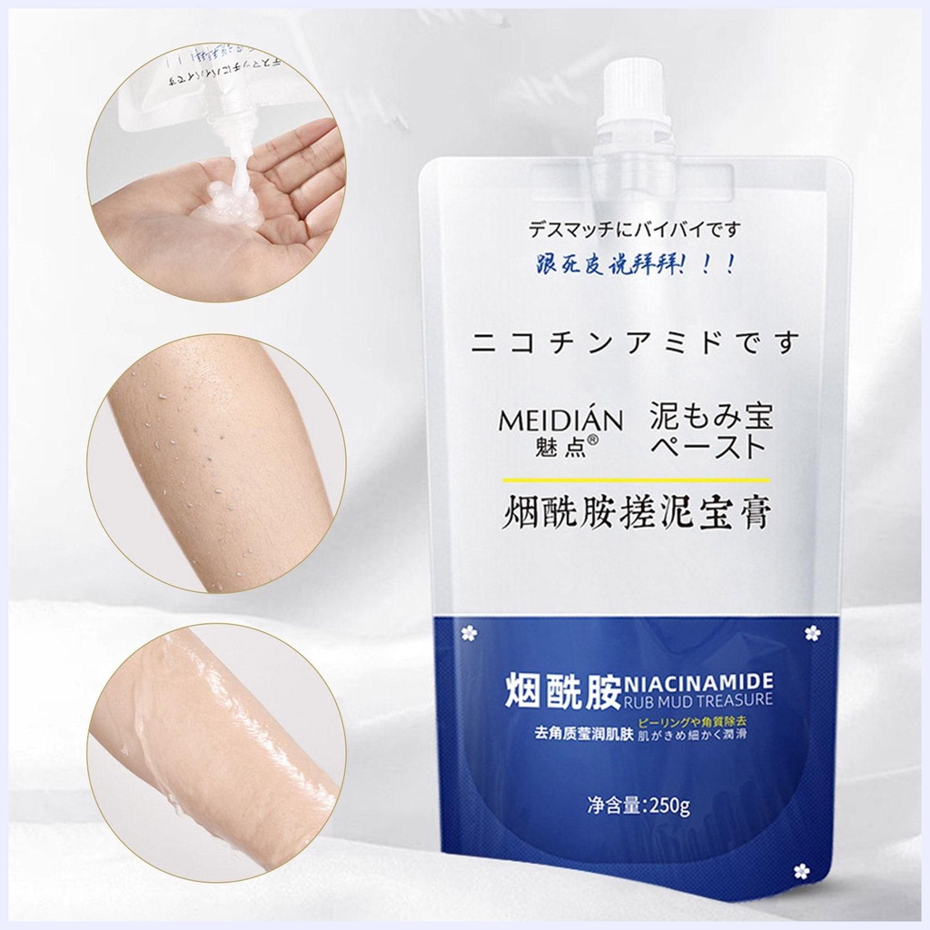 Kem Tẩy Tế Bào Chết Làm Trắng Da Toàn Thân GLUTA GMEELAN