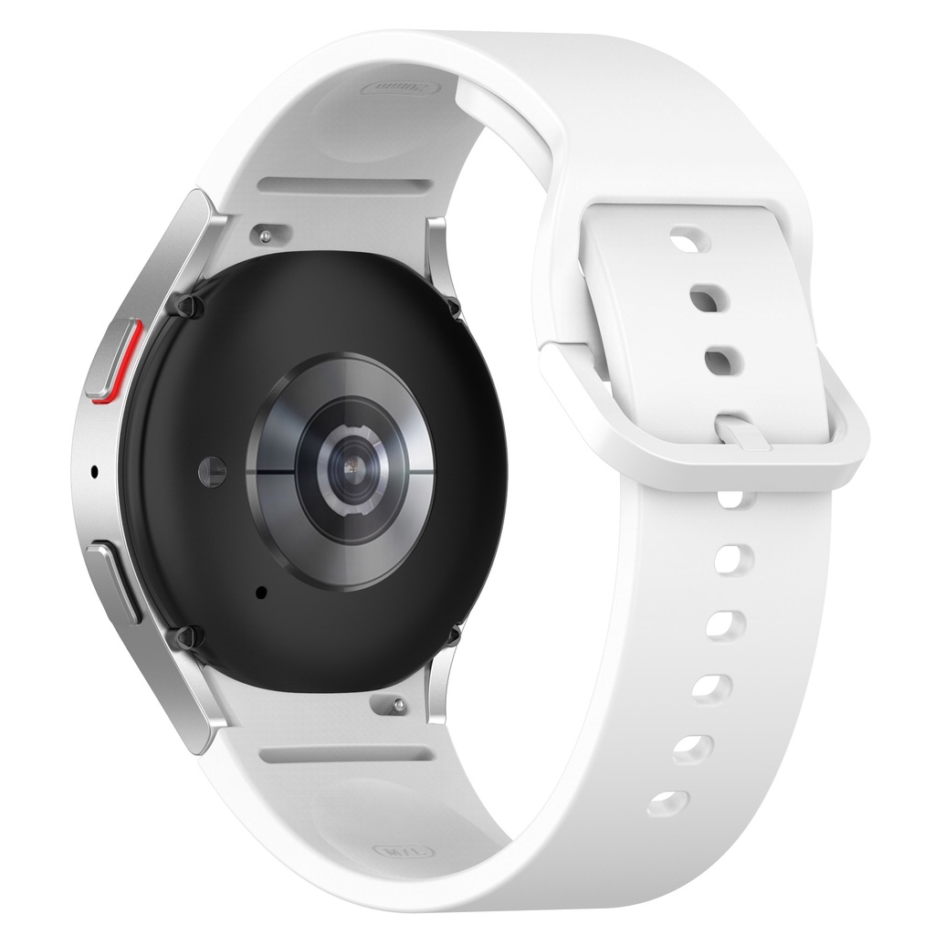 Dây đeo đồng hồ silicon 20mm cho samsung galaxy watch 6 5 4 40 / 44mm watch5 pro 45mm watch4 classic 42 / 46mm bracelet strap watchband