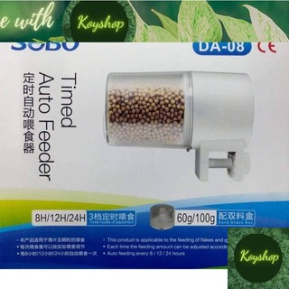 Máy cho cá ăn tự động sobo da-08 - giao nhanh 2h