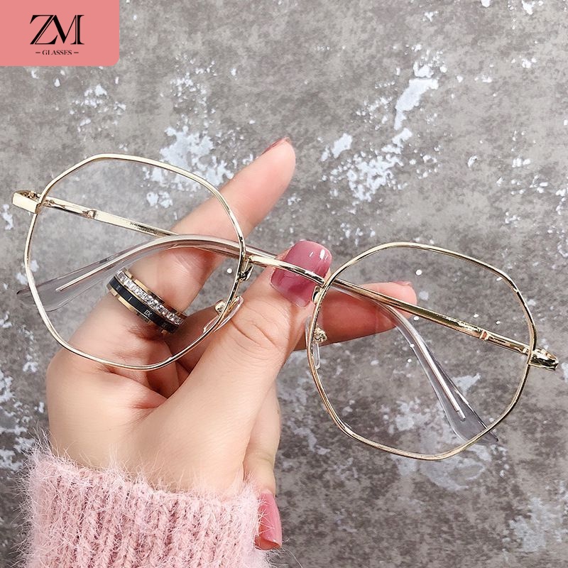 Mắt kính cận thị -0.5~ -4.00 độ thời trang cho nam và nữ 086