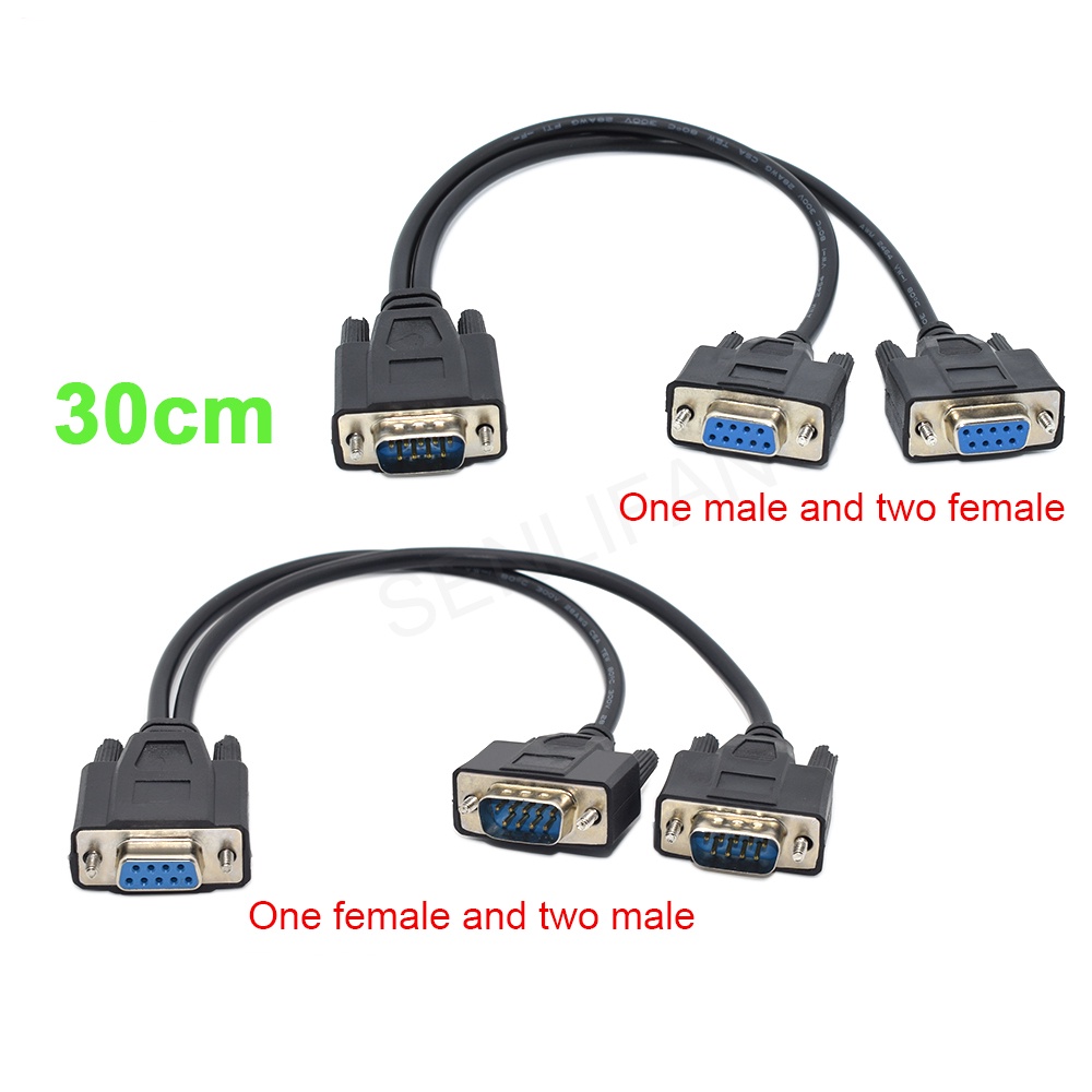 POS Đăng Ký Cho Hiển Thị Tiền Mặt Bộ Chia Nối Tiếp Kết Nối Trực Tiếp COM Trong DB9 9Pin 1 2 RS232 Cá
