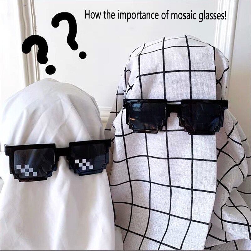 1 cái thug life kính râm kính khảm cho cả nam và nữ đồ chơi gương trang trí kính râm mát mẻ