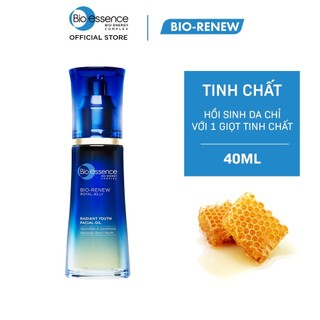 Tinh chất trẻ hóa da dưỡng da tươi trẻ Bio-Essence Bio-Renew facial oil chiết xuất chất sữa ong chúa 40ml
