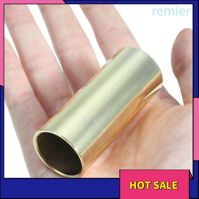 Re guitar slide dây thép không gỉ thanh trượt ống ngón tay cho các bộ phận đàn ukulele có dây