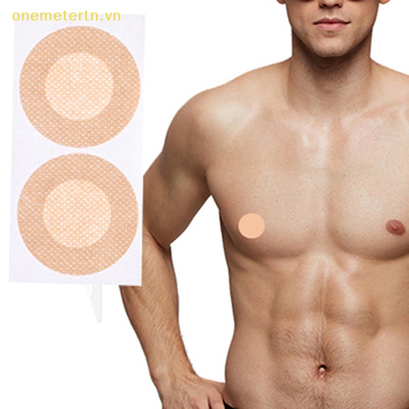 Onemetertn 10 cặp đàn ông núm vú che núm vú keo dán đồ lót áo ngực miếng đệm ngực mềm cánh hoa vn