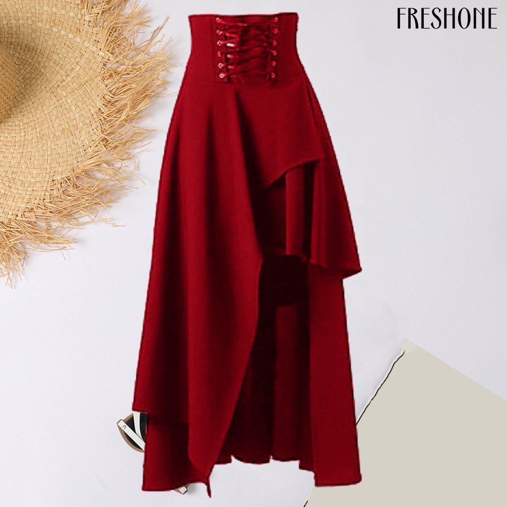 Cosplay váy thời trung cổ mềm mại thoáng khí cổ điển ăn mặc hem váy maxi quần áo trang phục halloween cho phụ nữ