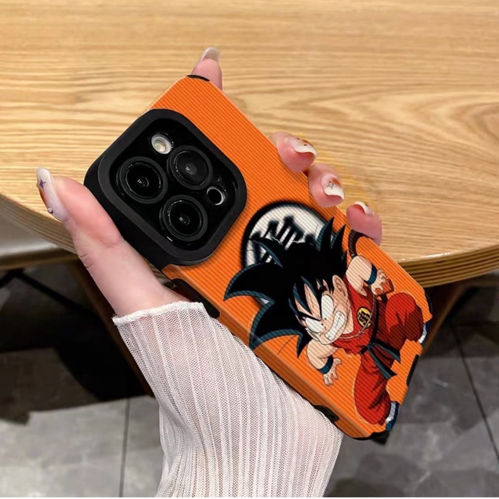 Dragon ball wukong apple 14/13/12/11 striped drop-resistant all-inclusive phone case iphone x / xr / xsmax / 7p