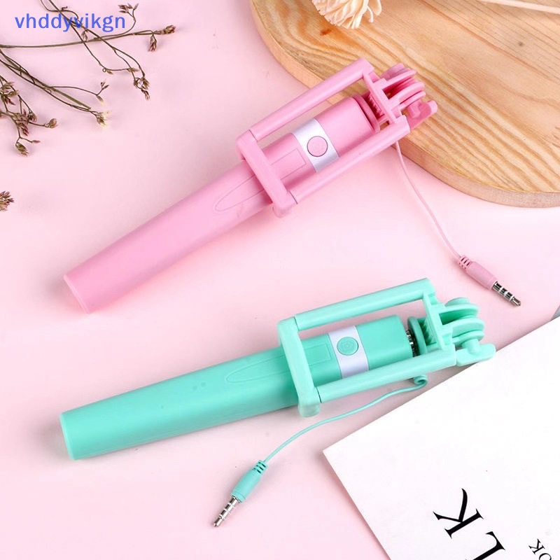 Vhdd gậy chụp ảnh tự sướng có điều khiển bằng dây mới thích hợp phích cắm type-c mini portable selfie stick vn
