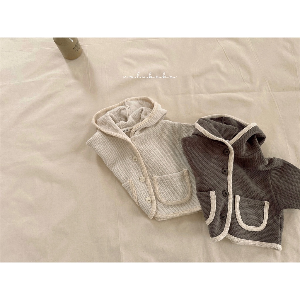 Áo Khoác Cardigan Dệt Kim Có Túi Thoải Mái Thời Trang Mùa Thu Phong Cách Hàn Quốc Cho Bé Trai Và Bé Gái 23 S8Z