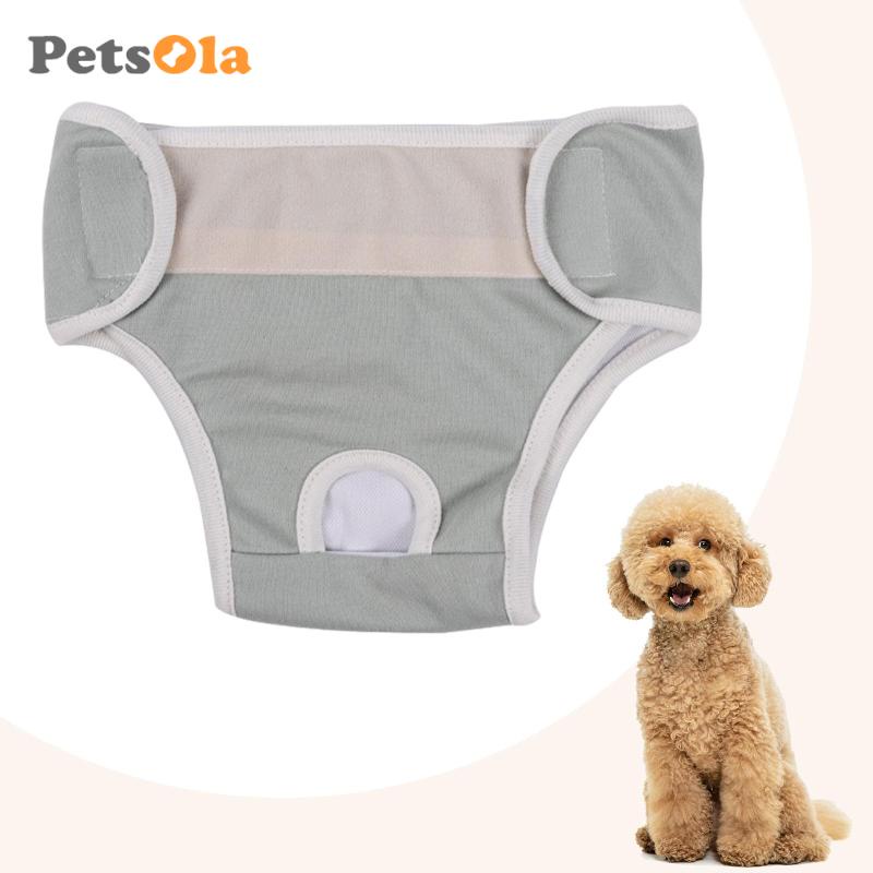 Petsola dog sinh lý quần lót cho chó tã lót cho thú cưng quần sịp mềm mại không kiểm soát dễ dàng làm sạch tã cho chó con chó con thời kỳ quần nhiệt cho hầu hết các con chó