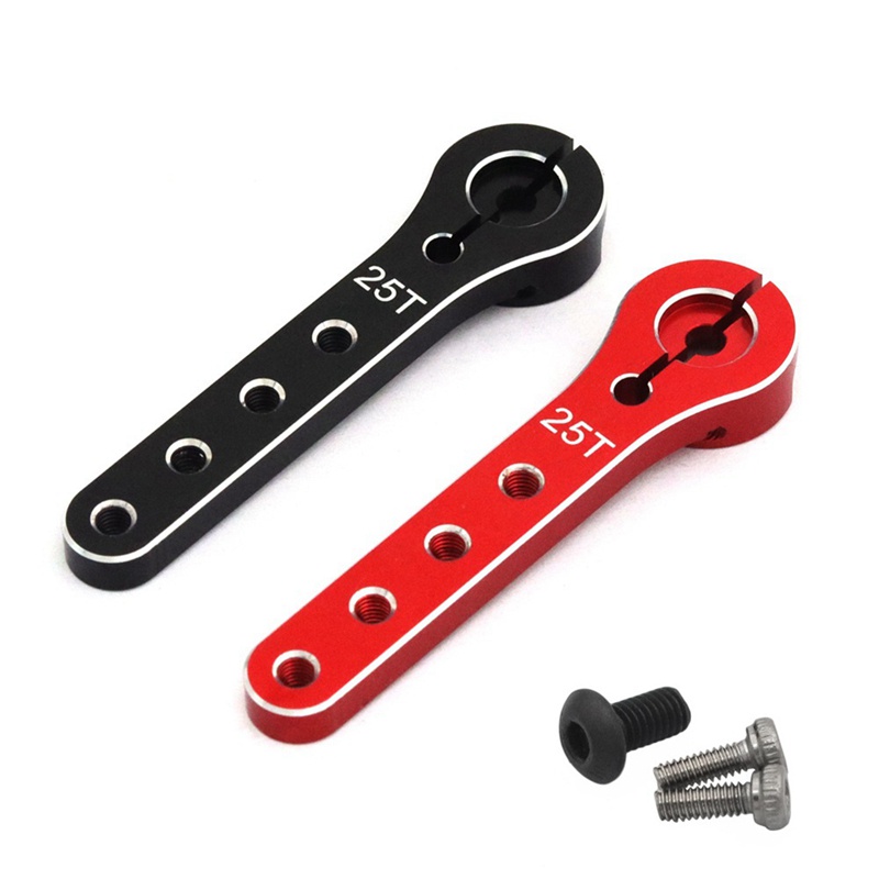 56mm 25t kim loại servo cánh tay mở rộng servo horn cho 1/10 rc crawler car boat futaba hsp wltoys axial scx10 traxxas parts