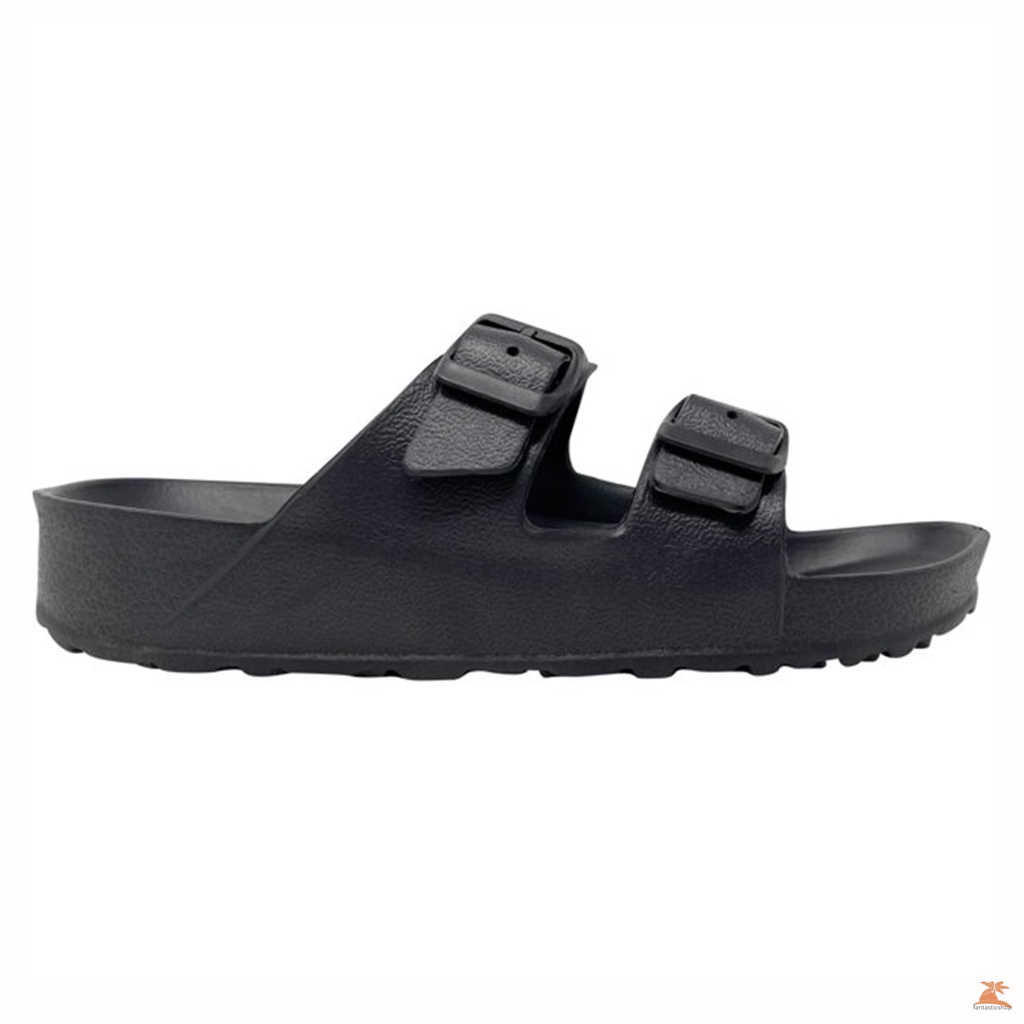 Double strap casual slides sandal wear-resistant long service life slippers