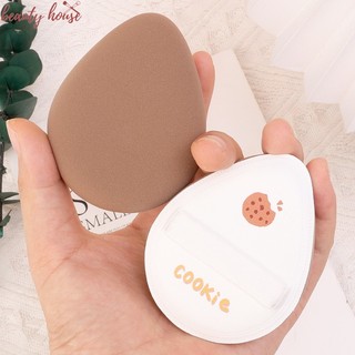 Kem nền đặc biệt make-up concealer makeup puff / wet and dry makeup sponge / creative water drop cushion cushion powder puff / super soft and thick cotton candy powder puff
