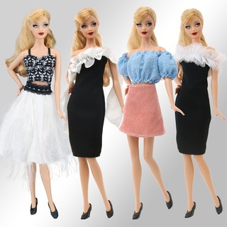 Váy ngắn thời trang mới 2023 búp bê barbie 30cm