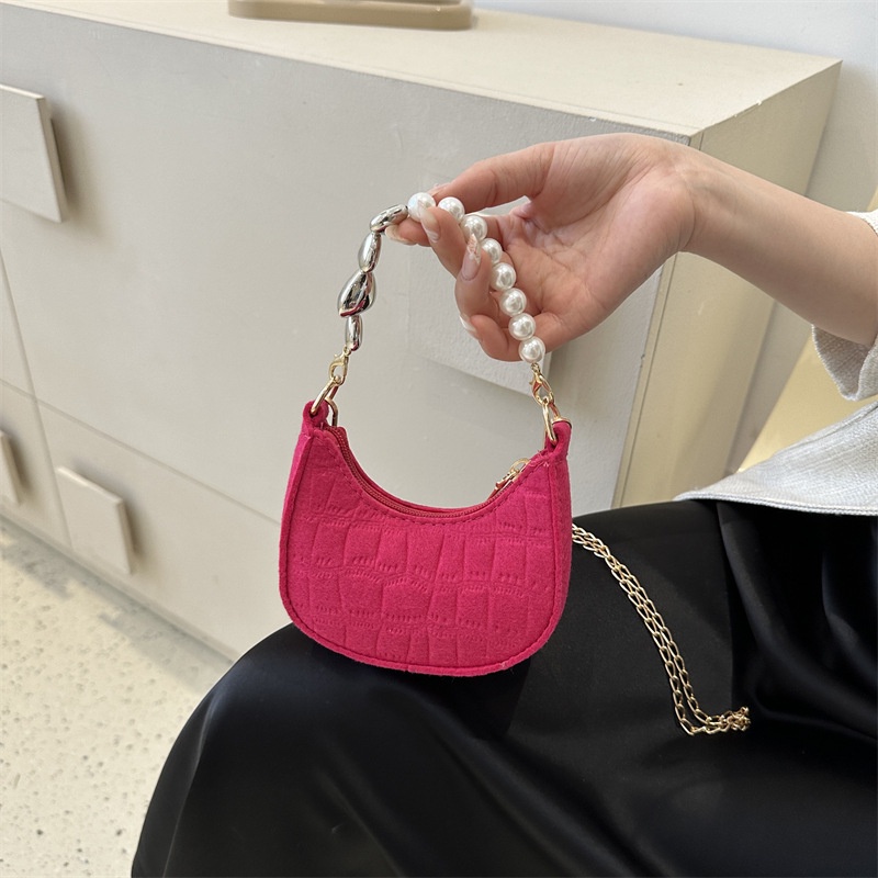 Chelkolrs Túi Đeo Chéo Đính Ngọc Trai Thời Trang Dành Cho Nữ