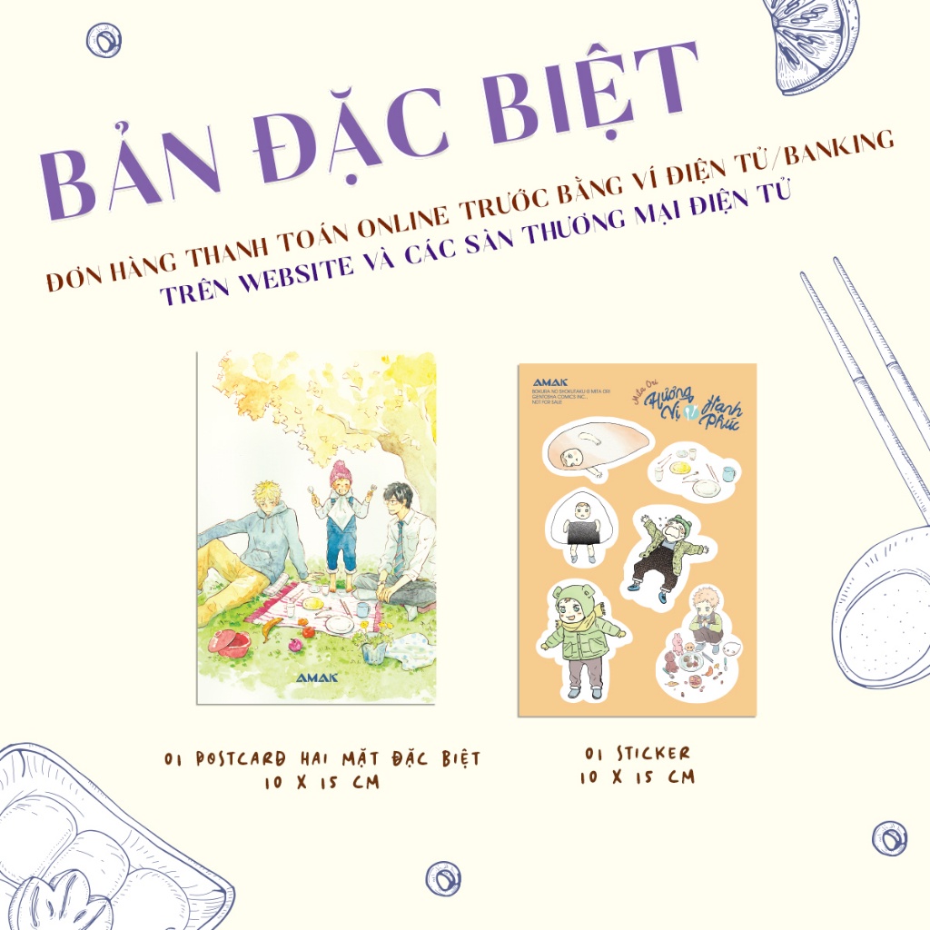 Sách Hương vị hạnh phúc - Bản Quyền