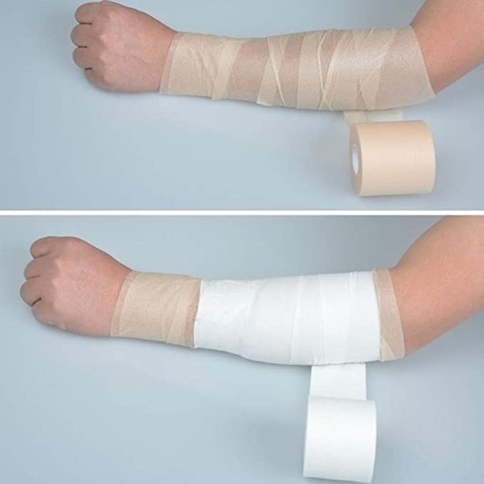 Foam underwrap athletic foam tape sports pre wrap athletic tape sports tape for ankles cổ tay tay đầu gối và tóc