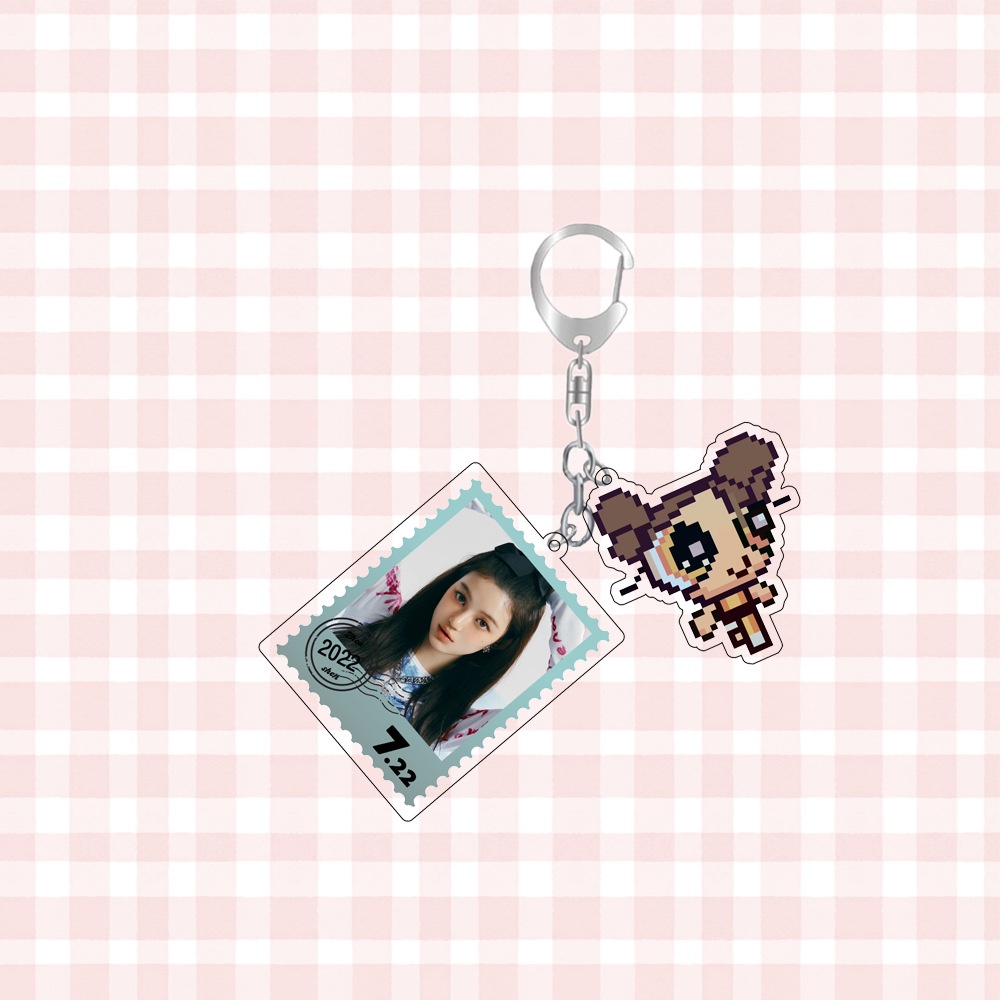 Kpop newjeans danielle haerin hanni keychain bag mặt dây chuyền