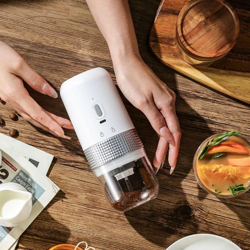 Toptool beans abrader, máy xay cà phê điện không dây usb, máy xay gốm tự động cầm tay chuyên nghiệp