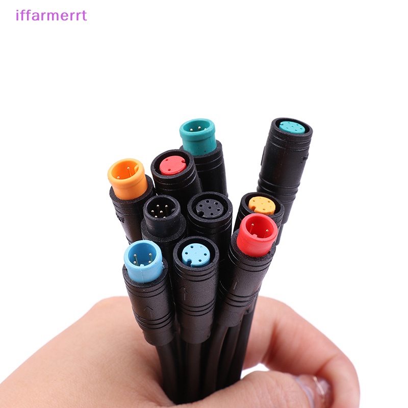 Iffarmerrt ebike phụ kiện cáp đầu nối không thấm nước màn hình pin đầu nối đế cáp vn