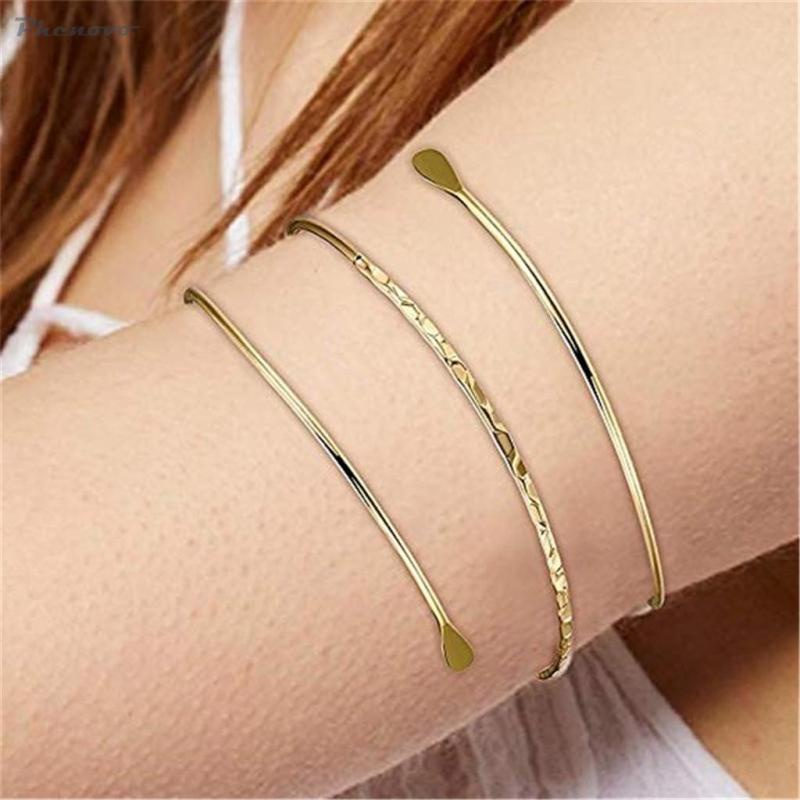 Thời trang swirl upper arm bracelet armlet cuff bangle wrap armband có thể điều chỉnh