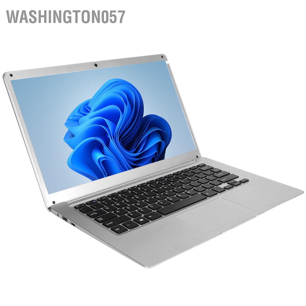 Washington057 Laptop 14.1 Inch Màn Hình IPS Bluetooth RAM 2GB SSD 32GB Doanh Nhân Di Động Cho Windows 10 100‑240V